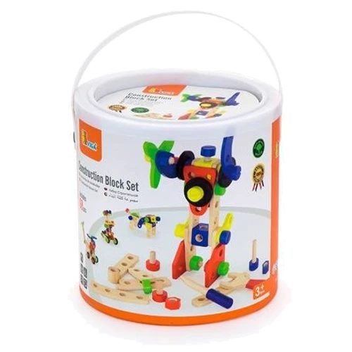 Деревянный конструктор Viga Toys 68 эл (50382)