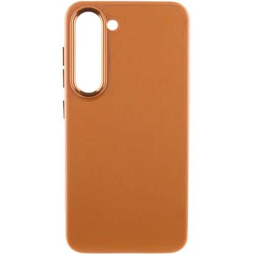 Чехол для телефонов TPU Case Bonbon Leather Metal Style Brown for Samsung S911 Galaxy S23