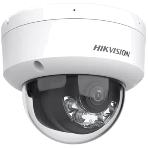 IP-камера відеоспостереження Hikvision Smart Hybrid Light with Microphone DS-2CD1143G2-LIU (4 MP/2.8 mm): Тип корпуса купольная