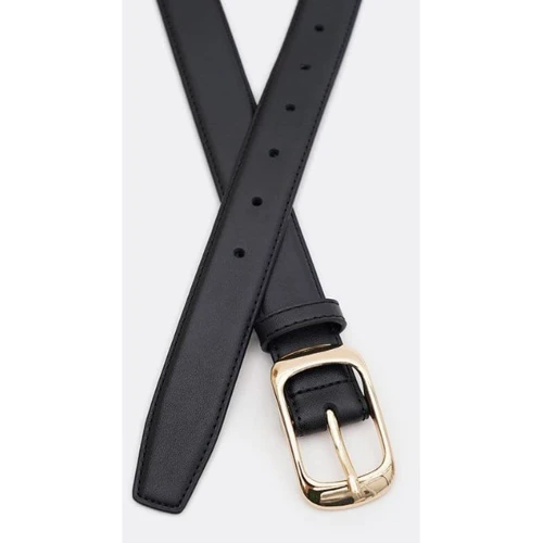 Женский ремень Borsa Leather черный (CV1ZK158-goldblack): Пол Женский