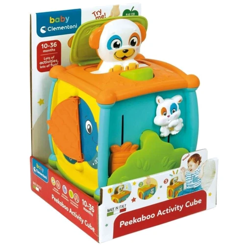 Развивающая игрушка Clementoni Peekaboo Activity Cube (17672) фото 5