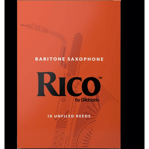 Трости для саксофона D'Addario Rico - Baritone Sax #2.5 - 10 Pack