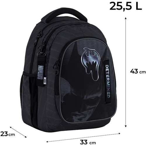 Рюкзак Kite DC25-8001L Education Teens 8001L DC Batman: Розмір L (145-175 см)