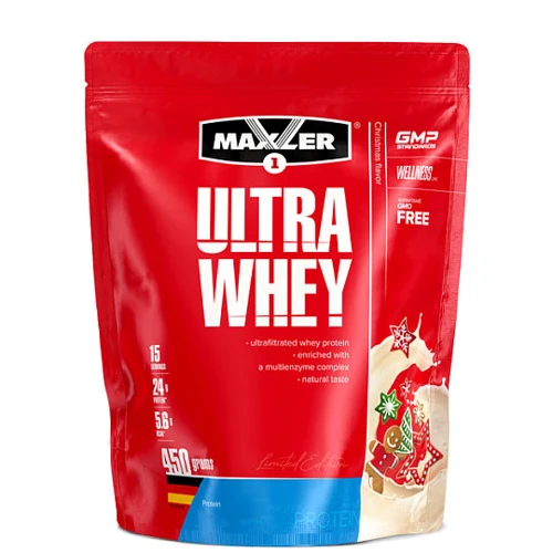 Протеин Maxler Ultra Whey 450 g /15 servings/ Сhristmas Flavor