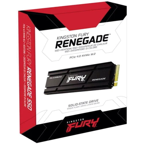 Kingston FURY Renegade 2 TB with Heatsink (SFYRDK/2000G) UA: Интерфейс подключения PCI-Express 4.0 (x4)