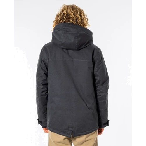 Парка Rip Curl Anti Series Exit Jacket CJKCD9-90 46 черная зимняя с капюшоном: Длина рукава Длинный