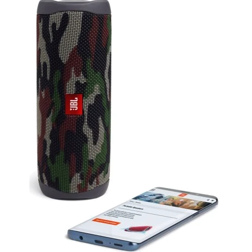 Акустика JBL Flip 5, Squad (JBLFLIP5SQUAD): Звуковая система 1.0