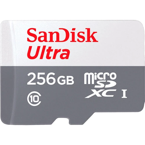 Карта пам'яті SanDisk 256GB microSDXC Сlass 10 UHS-I Ultra (SDSQUNR-256G-GN3MN)