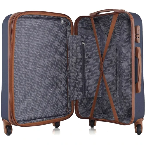 Чемодан Semi Line 28" (L) Navy (T5712-3): Материал Пластик