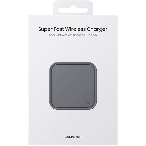 Зарядний пристрій Samsung Wireless Charger Pad (w/o TA) 15W Black (EP-P2400BBEGEU) фото 7