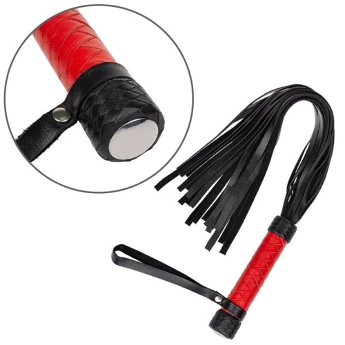 Флогер sLash S&M Tantra Floger, Red&Black