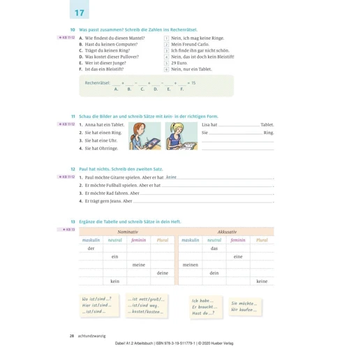 Dabei! A1.2: Arbeitsbuch фото 6