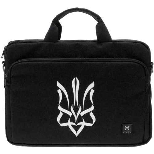 Сумка для ноутбуков Vinga 15.6" Black (NB1530TWBK): Материал полиэстер