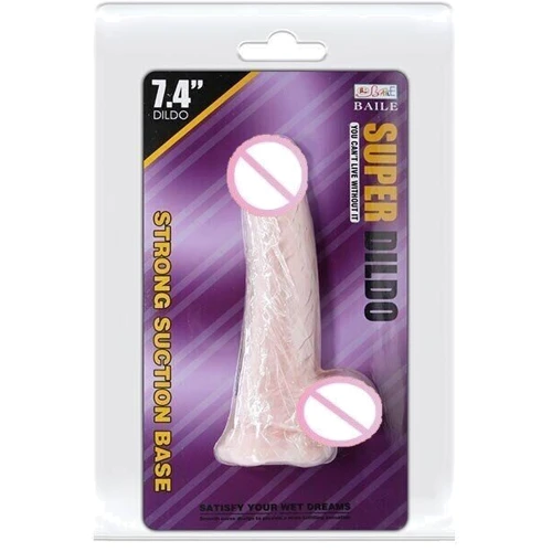 Фаллоимитатор SUPER DILDO 7.4, BW-008093N