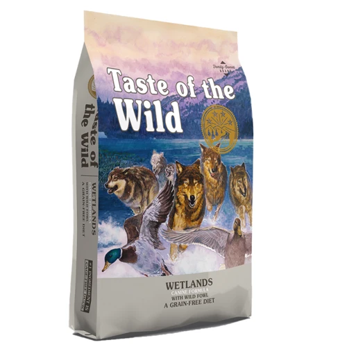 Сухой корм для собак Taste of the Wild Wetlands Canine Formula со вкусом утки и перепела 5.6 кг (9746-HT77)