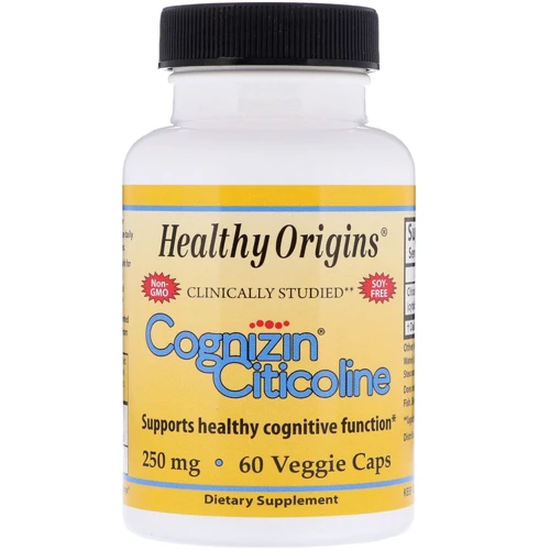 Healthy Origins Cognizin 250 mg 60 caps Когнизин (цитиколин)