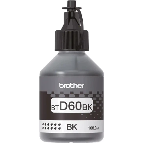 Чорнило Brother BT-D60BK 108ml (BTD60Bk): Колір Black (Чорний)