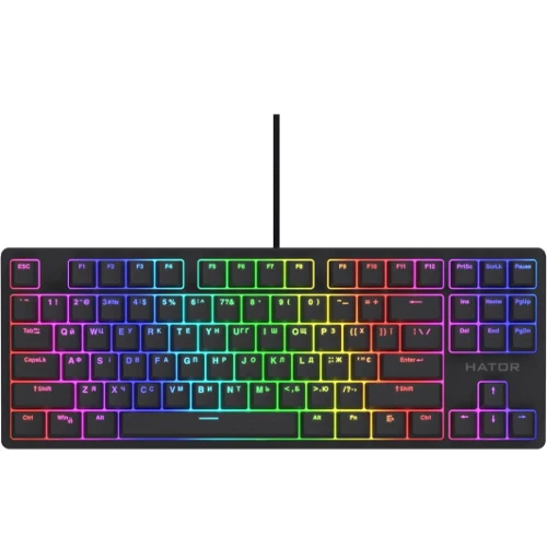 Клавиатура HATOR Rockfall 2 Optica TKL Black Switch Black (HTK-730)