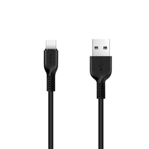 Кабель Hoco USB Cable to USB-C X13 Easy Charged 1m Black