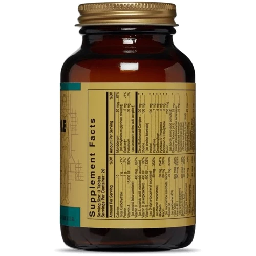 Витамины для мужчин Solgar Male Multiple 120 Tablets: Форма выпуска Таблетки