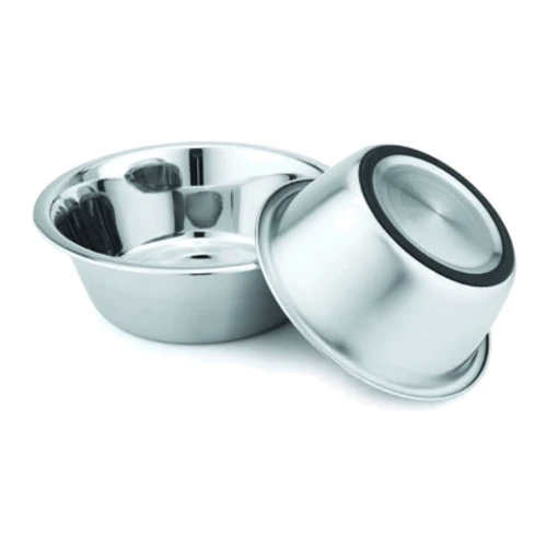 Миска для собак Swastik Industries металлическая с резиновым кольцом 1.75 л (SWT2324-2)