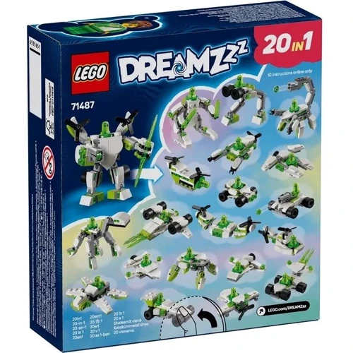 Конструктор LEGO DREAMZzz Робот Z-Blob и гоночные приключения 121 деталь (71487): Серия DREAMZzz