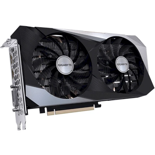 Видеокарта GIGABYTE GeForce RTX 3050 WINDFORCE OC 8G (GV-N3050WF2OC-8GD): Объем памяти, Гб 8