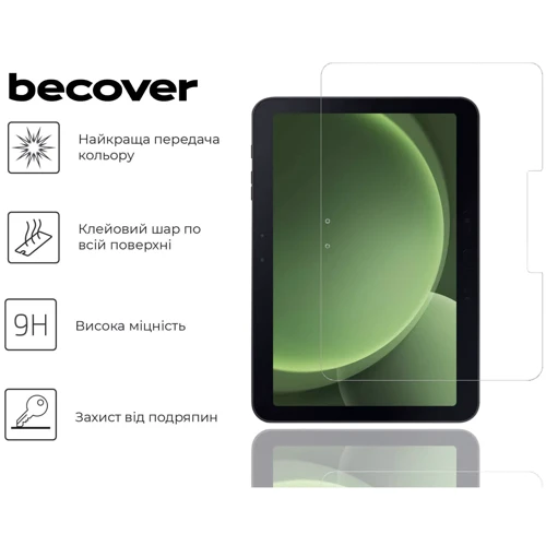Аксессуар для планшетных ПК BeCover Tempered Glass Clear for Samsung Galaxy Tab Active5 Pro (713552)