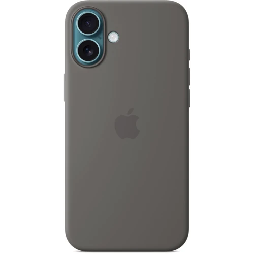 Чехол для iPhone Apple for iPhone 16 Plus Silicone Case with MagSafe Stone Gray (MYYC3) : Цвет серый