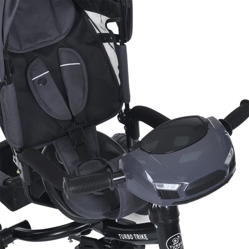 Велосипед дитячий триколісний TurboTrike темно-сірий (MT 1006-8) фото 11