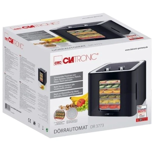 Сушка овощей Clatronic DR 3773: Габариты, см 32.5x29.5x37