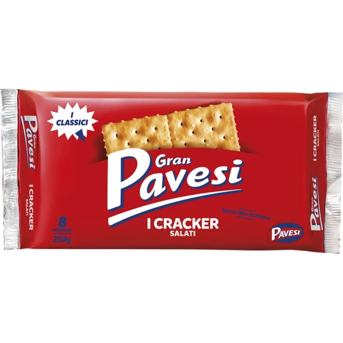 Крекеры Pavesi Gran с солью 250 г (8013355998542)