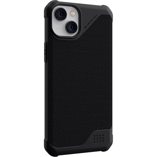 Чохол для iPhone Urban Armor Gear UAG Metropolis LT Magsafe Kevlar Black (114049113940) для iPhone 14 Plus: Колір черный