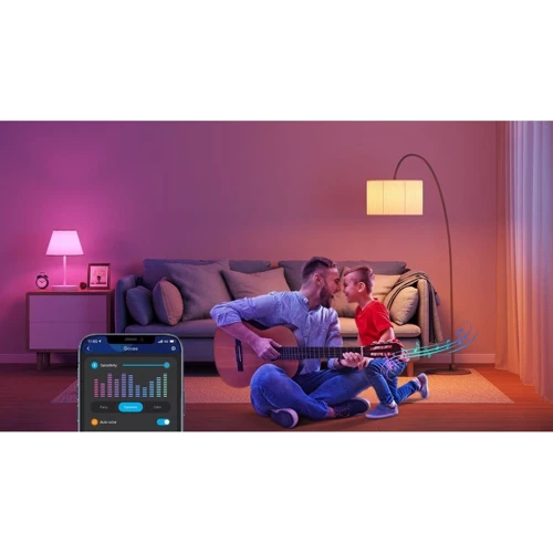 Лампа умная Govee H6004, E27, 9W, 800Lm, 2700K-6400K, RGB, WI-FI/Bluetooth, белый (H6004CC1)