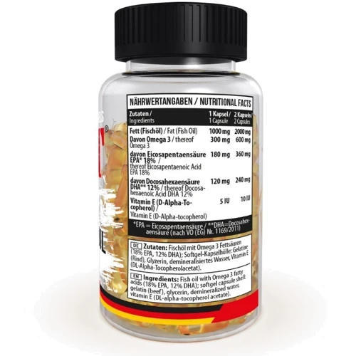 MST Nordic Fish Oil Рыбий жир 90 капсул: Тип Омега 3