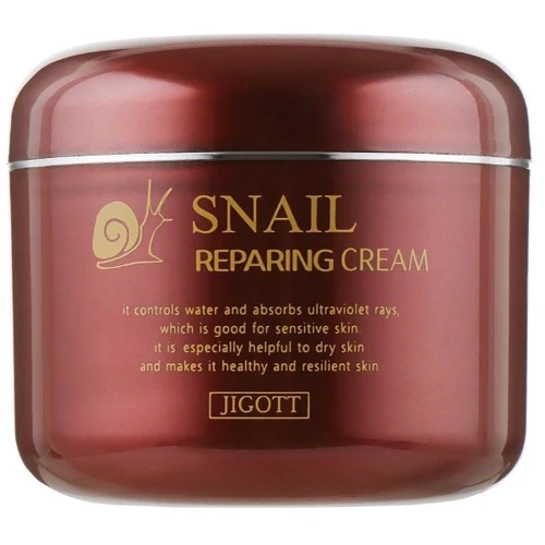 Jigott SNAIL Reparing Cream Крем для лица с муцином улитки 100 ml: Пол Для женщин