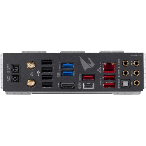 GIGABYTE Z490 AORUS MASTER WATERFORCE: Разъемы на плате USB 2.0, USB 3.2 Gen 1, USB 3.2 Gen 2, SATA 3.0, M.2