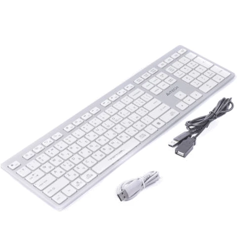 Клавіатура A4Tech Fstyler FBX50C White: Тип клавіатури мультимедийная