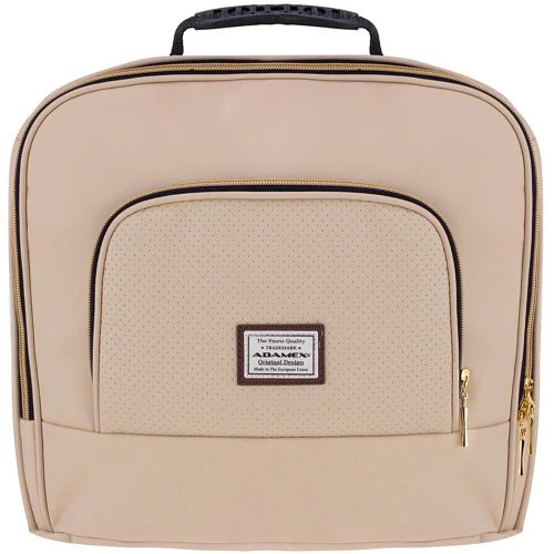 Коляска 2 в 1 Adamex Mimi Polar (Gold) шкіра 100% CR305 бежева шкіра - бежева шкіра (видавлені точка) (623904) фото 7