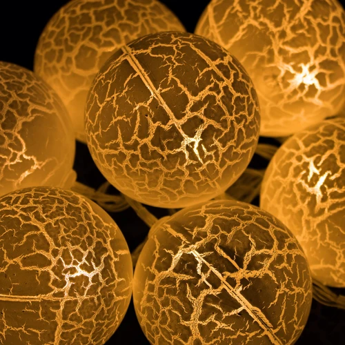 Гирлянда Springos Cracked Cotton Balls 2 м 10 LED теплый белый (CL0069): Применение Для дома