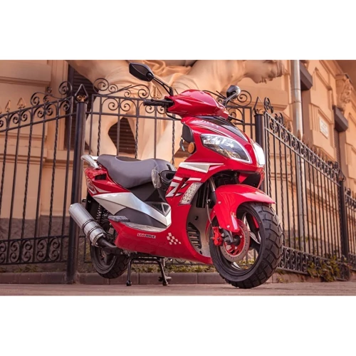 SKYBIKE PATROL/DEXX 150 RED: Цвет красный