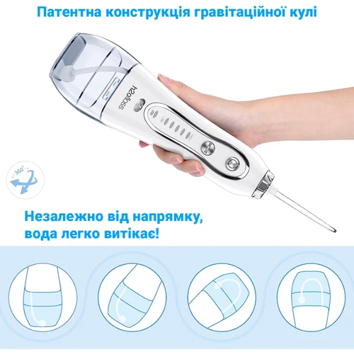 Зубна щітка H2OFloss HF-6Р White фото 5