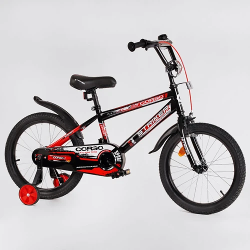 Велосипед Corso Striker EX-18902 (чорно-червоний)