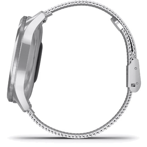 Смарт-годинник Garmin Vivomove Luxe Silver stainless steel case with silver Milanese band (010-02241-03): Карти пам'яті немає