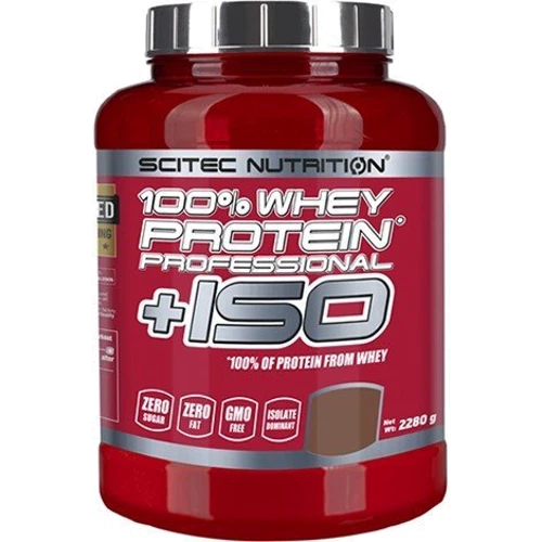 Протеїн Scitec Nutrition 100% Whey Protein Professional +ISO 2280 g /76 servings/ Strawberry