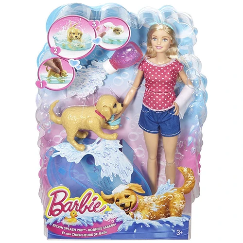 Кукла Barbie "Веселое купание щенка" (DGY83) фото 4