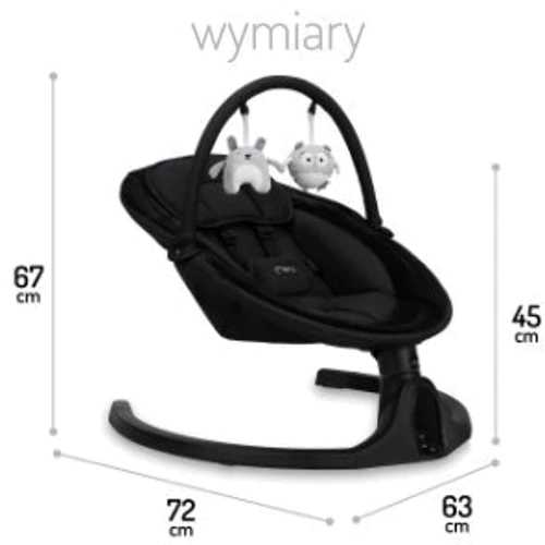 Укачивающий центр MoMi Kenani Onyx фото 8