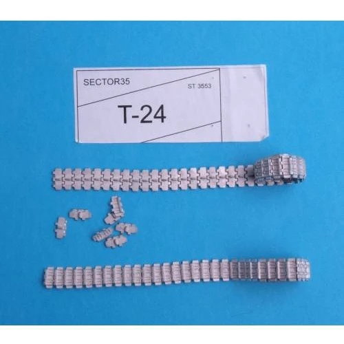 Металлические траки Sector35 для танка T-24 (собранные в ленту) SEC3553-SL