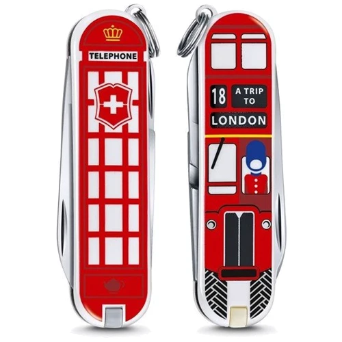 Мультитул Victorinox Classic LE A Trip to London 58мм/7предметов (0.6223.L1808): Тип мини-мультитул