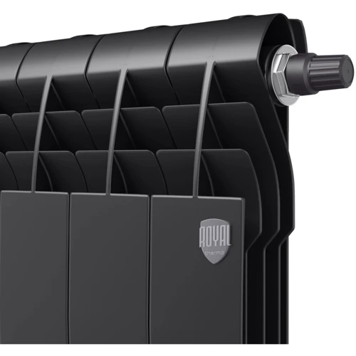 Радиатор с нижним подключением Royal Thermo BiLiner 350/Noir Sable VR – 10 секций: Тип радиатора Секционный